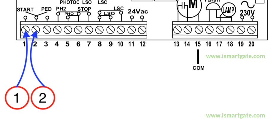 Wiring diagram for VDS EURO 230 M1